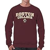 Campus Colors Boston College Eagles Adult Arch & Logo Gameday Crewneck Sweatshirt - Maroon, XX-Large (Boston College Eagles - Maroon, XX-Large)