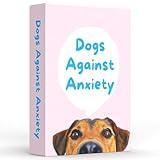 Catchyourdreams Dogs Against Anxiety Cards - 50 Cards for Self Esteem and Stress, Affirmations for Anxiety Emotions Tarot Self Therapy (Dogs Against Anxiety)