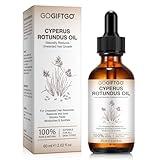 GOGIFTGO Cyperus Rotundus Oil,Cyperus Oil,Cyprus Rotundus Oil for Hair Removal,Cyperus Oil Natural, Soothing and gentle,Reducing Body Hair Growth,Smooth Skin & Hair Removal,60ml