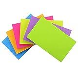 Early Buy Sticky Notes 6 Bright Color 6 Pads Self-Stick Notes 3 in x 5 in, 70 Sheets/Pad