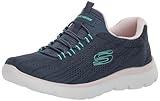 Skechers Women's Athleisure Sneaker, NVMT=Navy Multi, 9