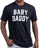 Ann Arbor T-shirt Co. Baby Daddy | Funny New Father, Father's Day Dad Gift Humor Unisex T-Shirt-Black,XL