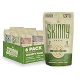 It’s Skinny Pasta 6-Variety Pack — Pre-Cooked Konjac Noodles Gluten Free Shirataki Noodle Low Carb Pasta, Vegan & Paleo - Friendly (6-Pack)