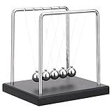 QLKUNLA Newtons Cradle Balance Balls Science Physics Gadget Desktop Decoration Kinetic Motion Toy for Home and Office