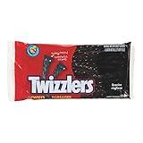 TWIZZLERS Black Licorice Candy, 375 Gram