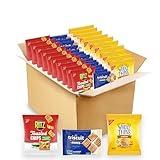 Nabisco Cracker Variety Pack, RITZ Toasted Chips, Wheat Thins Whole Grain Wheat Crackers and Triscuit Minis Whole Grain Wheat Vegan Crackers, 40 Snack Packs