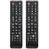 (Pack of 2) Universal for Samsung TV Remote, Replacement for Samsung Smart TV - LED LCD HDTV QLED SUHD UHD 4K 3D TV