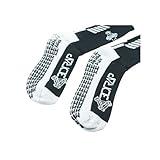 3DRAP srl Unisex-Adults Simracing Socks - Black and White, One Size (6-11), 1 Pair - Perfect Grip on Simracing Pedals - Ngasa Accessories