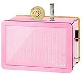 WenmthG $10000 Larger Size Savings Challenge Box for Adults Kids - Cash Vault Wooden Money Savings Box - Kakeibo Money Bank - Pink Wooden Cash Coin Piggy Bank with Counter and Dry Erase Pen