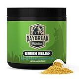 Daybreak Nutrition Green Relief Dog Urine Neutralizer for Lawn - Natural Grass Saver Powder Supplement with L-Methionine, Cranberry & Probiotics - Prevents Yellow Patches from Dog Pee - Made in USA