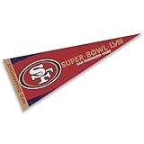 49ers NFC Champions and Super Bowl 2024 LVIII Bound Full Size Large Pennant