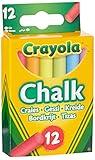 Crayola - Anti Dust Assorted Chalk