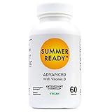 Summer Ready Advanced Skin Care Antioxidant Supplement Capsules - Vitamin D3 5000IU Plus Nicotinamide/Niacinamide/Niacin 500mg (Vitamin B3) and Polypodium Leucotomos (Fern Extract) 480mg