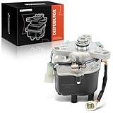 A-Premium Ignition Distributor with Cap and Rotor Compatible with Honda Civic CRX 1988 1989 1990 1991 1.5L