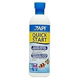 API QUICK START Freshwater and Saltwater Aquarium Nitrifying Bacteria 16-Ounce Bottle