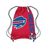 FOCO Buffalo Bills NFL Alternate Color Big Logo Drawstring Backpack - Red