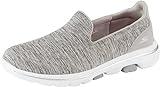 Skechers Women's Go Walk 5 Honor Sneaker, Grey, 7