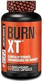 Jacked Factory Burn-XT Clinically Studied Fat Burner & Weight Loss Supplement - Appetite Suppressant & Energy Booster - with Acetyl L-Carnitine, Green Tea Extract and More - 60 Natural Diet Pills