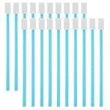 20Pcs Disposable Toilet Brush Blue Crevice Cleaning Brush Tool Kit Window Sill Keyboard Cleaning Tools for Housekeeping Car Household Use
