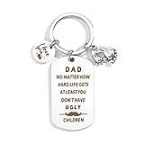 Gifts for Dad,Dad Christmas Gifts,Dad Birthday Gift,Funny Dad Gifts for Dads,Fathers Day Gift for Dad Stocking Stuffers,Gift Ideas for Dad Keychain,Daddy Gifts from Daughter Son,Dad Present Valentines