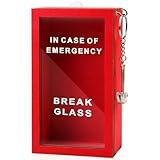WenmthG Funny Gift Emergency Box - Create Self Defined Idea Jar w/Hammer, Break in Case of Emergency Box - Desk Decor - Personalized Gag Gift for Friends Coworkers