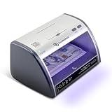 AccuBANKER LED430 6-Point Cash Multi Currency & Card Counterfeit Detector Money Checker with Superbright LED Ultraviolet, Magnetic & Size Detection. Commercial Grade, UL Listed