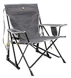 GCI OUTDOOR Kickback Rocker Outdoor Rocking Chair with Beverage Holder