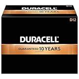 DURACELL CopperTop Alkaline Batteries with Duralock Power Preserve Technology D 12/Box (MN1300)