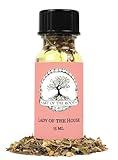 Lady of The House Oil | Handmade with Herbs & Essential Oils | Respect, Fidelity, & Admiration Rituals | Hoodoo Wicca Pagan Voodoo