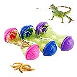 CheeFun 3Pcs Reptile Enrichment Toy: Bearded Dragon Toys Reptile Tank Decor Accessories - Reptile Feed Toys for Small Animals Lizard Bearded Dragon & Gecko