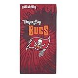 Northwest The Company NFL Tampa Bay Buccaneers Beach Towel, 30" x 60", Psychedelic