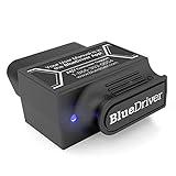 BlueDriver Bluetooth Pro OBD2 Car Scan Tool and Code Reader - Check Engine Light Vehicle Scanner for iPhone & Android