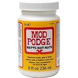 Mod Podge Matte Sealer, Glue & Finish: All-in-One Craft Solution- Quick Dry, Easy Clean, for Wood, Paper, Fabric & More. Non-Toxic - Craft with Confidence, Made in USA, 8 oz., Pack of 1