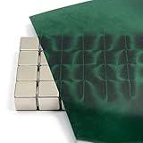 CMS MAGNETICS - 6x6 Green Magnetic Flux Viewing Film for Revealing Hidden Magnetic Field Patterns in Permanent Magnets for Science Projects, Research and STEM Education in Magnetism