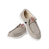 FOCO Men's NCAA College Team Logo Lightweight Loafers Lace Up Cotton Knit Shoes, 11-12