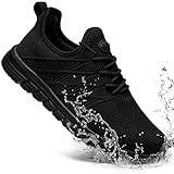 Taquco Non Slip Work Shoes for Women Slip On Sneakers Water Resistant Shoe Slip Resistant Food Service Waterproof Zapatos Antideslizantes para Mujer (Black,7.5)
