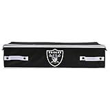 Franklin Sports NFL Oakland Raiders Under The Bed Storage Bins - Large, 26 x 18 x 6 - Inch