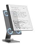 LULULOOK Magnetic Stand for Kindle Scribe 10.2''(2024/2022) Only, Foldable Adjustable Kindle Scribe Stand, Aluminum Alloy Rotatable Tablet Desk Holder for Reading Drawing