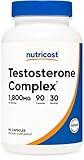 Nutricost Testosterone Support Complex (90 Capsules) -1800mg Per Serving