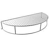 GRILLVANA The Original 'Upper Deck' Stainless Steel Grilling Warming Smoking Rack Charcoal Grill Grate- For Use with 22 Inch Kettle Grills- Charcoal Grilling Accessories and Grill Tools Grill Rack