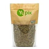 Yupik Organic Raw Pumpkin Seeds, No Shell, 2.2 lb (35.2 oz), Gluten-Free, Non-GMO, Kosher, Vegan, Shelled Pepitas, Salt-Free, Plant-Based Protein, Fiber Source, Healthy Snacks, For Baking & Topping