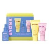 BYOMA So Hydrating Set - Barrier Repair Skincare Set - Creamy Jelly Cleanser, Hydrating Face Serum & Ceramide Face Moisturizer for Dry Skin - Anti Wrinkle, Alcohol Free Skin Care - 30ml, 15ml, 15ml
