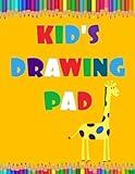 Kid's Drawing Pad A4: Drawing Paper for Children | Thick Paper – Large Format Sketch Book for Kids 210 x 297mm