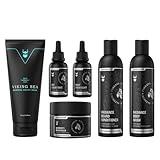The Complete Beard Growth Kit by Beard Struggle - Mens Grooming Kit with Balm, Mask, Conditioner, Wash & Oils - Alfheim's Forests, Silver Collection