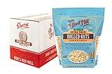 Bob's Red Mill Organic Extra Thick Rolled Oats, 32oz (Pack of 4) - Non GMO, Whole Grain, Vegan, Kosher