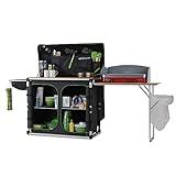 SylvanSport Outdoor Camp Kitchen System for Easy Cooking, Clean Up, Camping Meal Prep, Glamping and Camping Essentials, Dine-o-Max Large Version