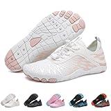 Barezoey 2025 New Barefoot Shoes for Women Mens,Hiking Barefoot Shoes Womens Footwear,Comfortable & Non-Slip Barefoot Vitality Shoe Women's Athletic Footwear,Wide Toe Box Water Shoe for Women Men