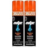 Edge Shaving Gel for Men, 9.5oz, 2 Pack Mens Shave Gel with Aloe, Mens Shaving Cream Sensitive Skin Shave Gel - Moisturizes, Protects, and Soothes