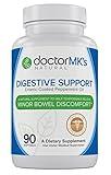 IBS Relief Supplement by Doctor MK's®, 90 Capsules of Enteric Coated Peppermint Oil, Irritable Bowel Syndrome, Digestive Support Formula