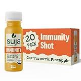 Suja Organic Immunity Defense Shot (20 Pack) with Turmeric and Ginger | Immunity Boost & Support | Functional Shots | Cold-Pressed Juice with Live Probiotics | Plant-Based & Gluten-Free (20 Pack)